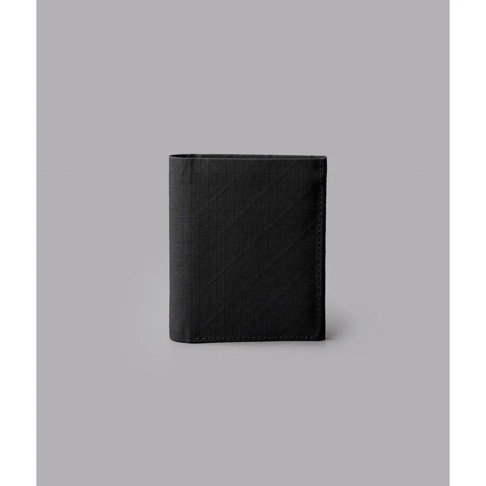 Alpaka Ark Bifold Coin Wallet Black Black | Axogrid 210D